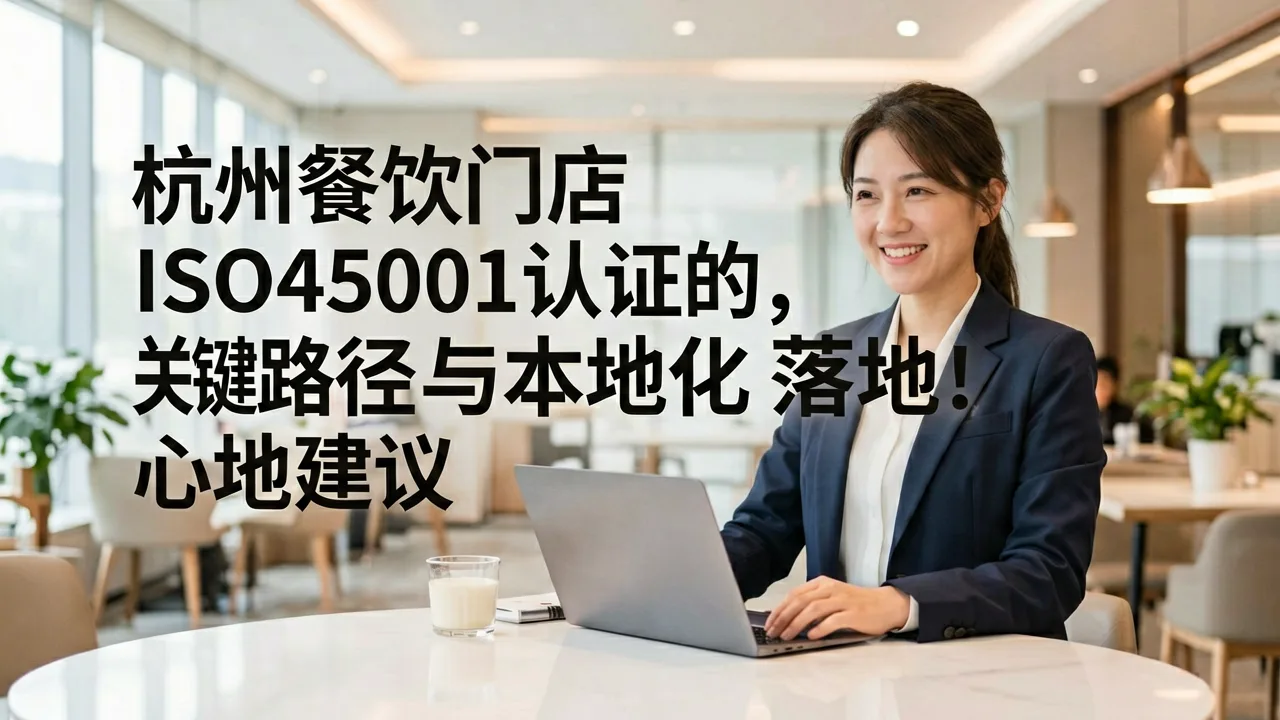 杭州餐饮门店ISO45001认证的关键路径与本地化落地建议